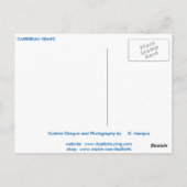 CARRIBEAN ZEE #2 BRIEFKAART (Achterkant)