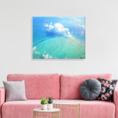 CARRIBEAN ZEE #2 OP CANVAS 20 "x 16" (Insitu (Woonkamer))