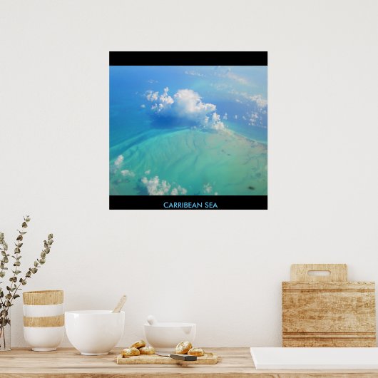 CARRIBEAN ZEE #2 POSTER (Keuken)