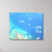 CARRIBEAN ZEE #3 OP CANVAS 20 "x 16" (Voorkant)