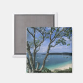 Carriboon, Anguilla Island, Road Bay Harbour. Magneet (Voorkant / Achterkant)