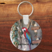 Carriboon Parrot-Sleutelhanger Sleutelhanger (Voorkant)