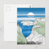 Carrick a Rede Rope Bridge Ierland Briefkaart (Voorkant / Achterkant)