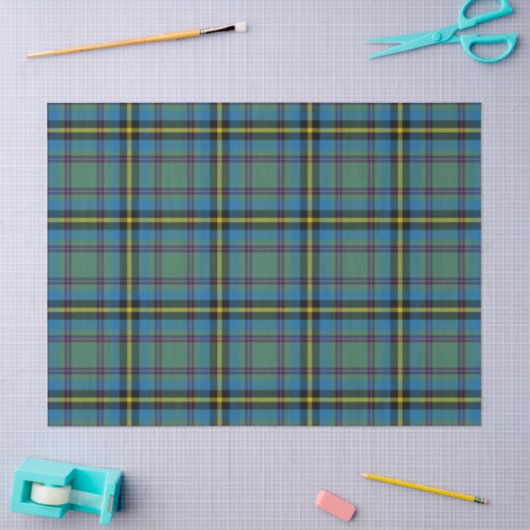 Carrick Hunting Clan Tartan Tissuepapier (Craft)