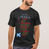 Carrick Scottish Clan Tartan Scotland T-shirt (Voorkant)