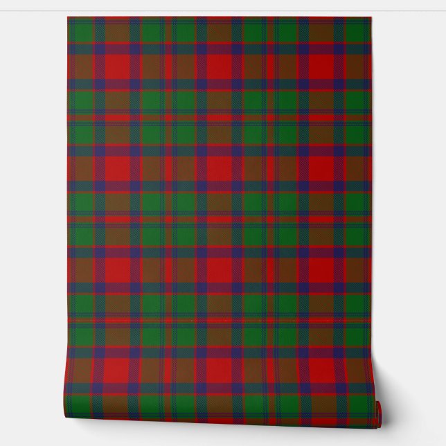 Carrick Tartan Plaid Schotse Clan Behang (Afrollen)