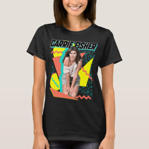 Carrie Fisher 80s Filmverliefdheid T-shirt