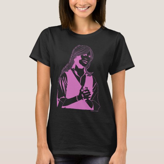 Carrie Fisher T-shirt (Voorkant)