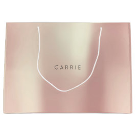 CARRIE Roos Gold Blush Parly Minimale Gift Large Cadeautasje