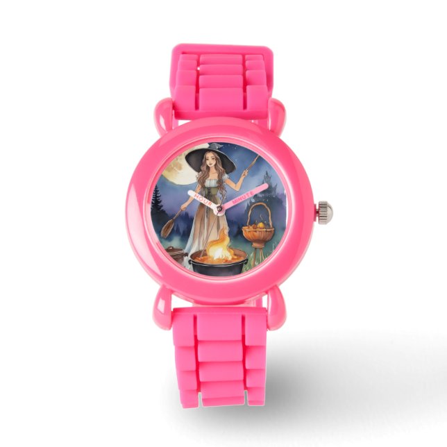 Carrie the Witch Horloge (Voorkant)