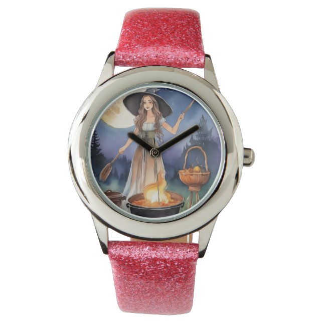 Carrie the Witch Horloge (Voorkant)