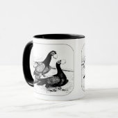 Carrier Pigeons Loft Scene 1980 Mok (Voorkant links)