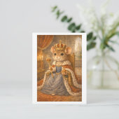 Carrière Muis als Koningin Briefkaart (Staand voorkant)