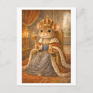 Carrière Muis als Koningin Briefkaart