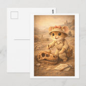 Carrière Muis als Paleontoloog Briefkaart (Voorkant / Achterkant)