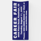 carrièrebeurs spandoek (Verticaal)