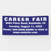 carrièrebeurs spandoek (Horizontaal)