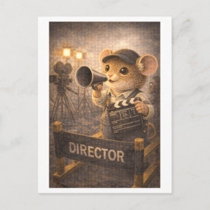 Carrièremuis als filmregisseur briefkaart