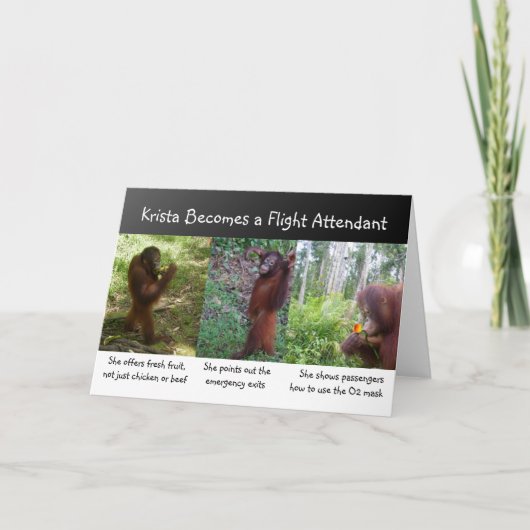 Carrières: Luchtvaartverzorger Kaart (Voorkant)