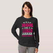 Carriers mam Postal Postal Worker Postman Moth T-shirt (Voorkant volledig)