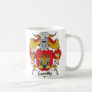Carrillo Family Crest Koffiemok