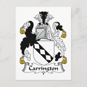 Carrington Family Crest Briefkaart