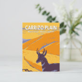 Carrizo Plain National Monument California  Briefkaart (Staand voorkant)