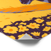 Carrizo Plain National Monument California  Poster (Hoek)