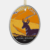 Carrizo Plain National Monument Cirument Keramisch Ornament (Rechts)