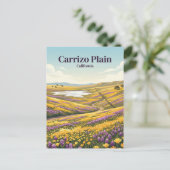 Carrizo Plain National Monument VS Briefkaart (Staand voorkant)