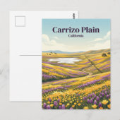 Carrizo Plain National Monument VS Briefkaart (Voorkant / Achterkant)