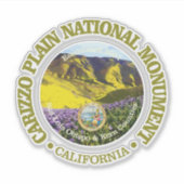 Carrizo Plain (NM) Sticker (Voorkant)