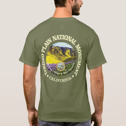 Carrizo Plain (NM) T-shirt (Achterkant)