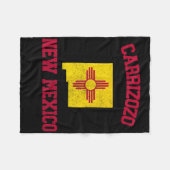 Carrizozo New Mexico  Fleece Deken (Voorkant (Horizontaal))