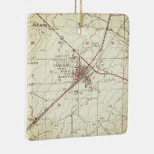 Carrizozo NM Topo Map Keramisch Ornament (Rechts)