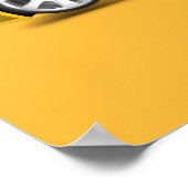 Carro Amarelo Poster (Hoek)