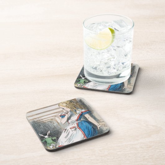 Carroll: Alice, 1865 Onderzetter (Rechterzijde)