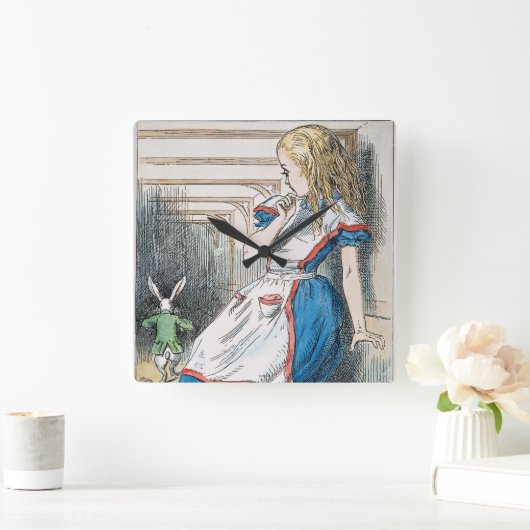 Carroll: Alice, 1865 Vierkante Klok (Huis)