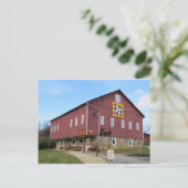 Carroll County Boerderij Museum Gift Shop Barn Briefkaart (Staand voorkant)