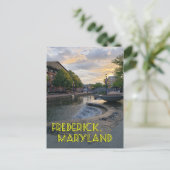 Carroll Creek Frederick Maryland #1 Briefkaart (Staand voorkant)