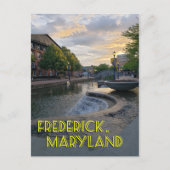 Carroll Creek Frederick Maryland #1 Briefkaart (Voorkant)