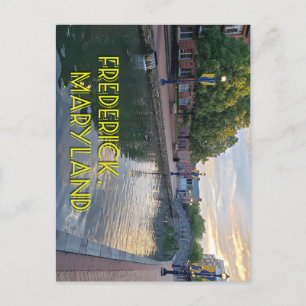 Carroll Creek Frederick Maryland #2 Briefkaart