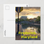 Carroll Creek Frederick Maryland #3 Briefkaart (Voorkant / Achterkant)