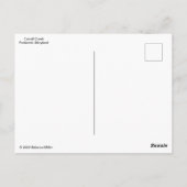 Carroll Creek Frederick Maryland #4 Briefkaart (Achterkant)