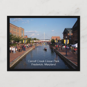 Carroll Creek Linear Park Briefkaart