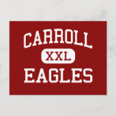 Carroll - Eagles - High School - Ozark Alabama Briefkaart (Voorkant)