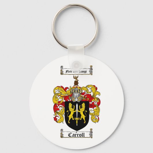 CARROLL FAMILY CREST - CARROLL COAT WAPENS SLEUTELHANGER (Voorkant)