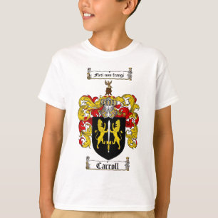 CARROLL FAMILY CREST - CARROLL COAT WAPENS T-SHIRT