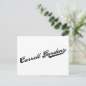 Carroll Gardens Briefkaart (Staand voorkant)