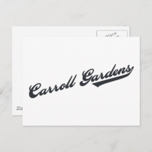 Carroll Gardens Briefkaart (Voorkant / Achterkant)
